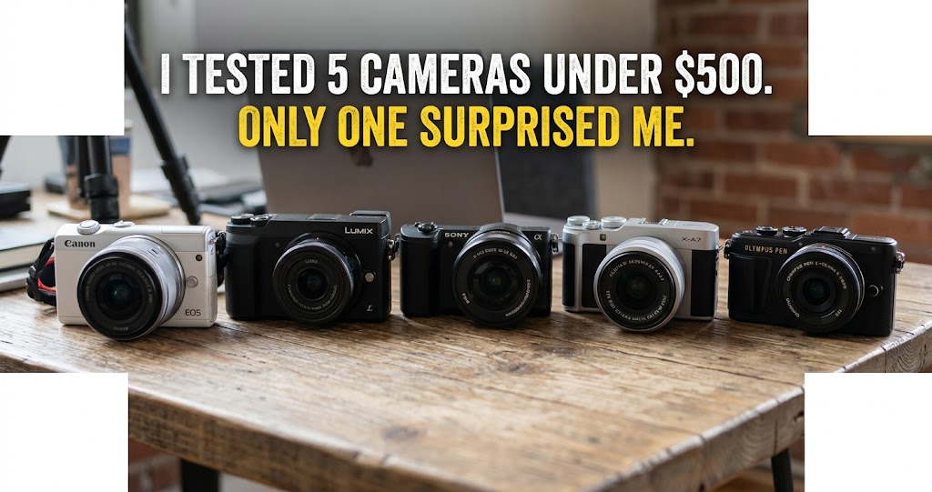 Cameras under 500 test