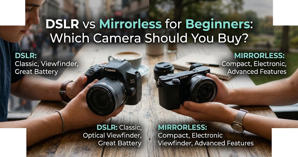 DSLR vs mirrorless